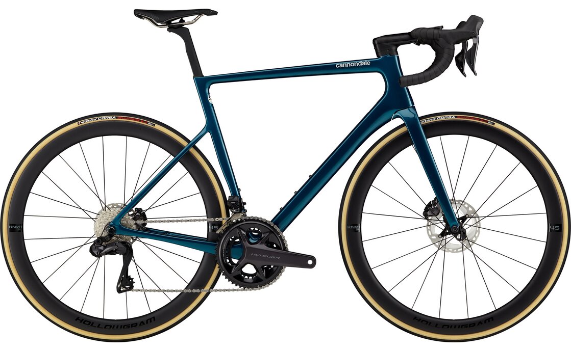 Cannondale SuperSix Evo Hi-Mod Disc – Ultegra Di2 – 28 inch – Diamond – Action